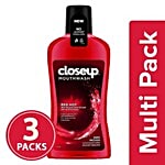 Closeup Red Hot Mouthwash 3x250 ml (Multipack)