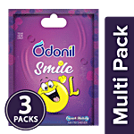 Odonil  Smile Lol Bathroom & Car Freshener - Twin Pack 3x10 g Multipack