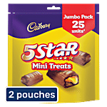 Cadbury 5 Star Mini Treats Chocolate Bars 2x245 g (Multipack)