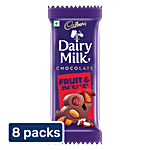 Cadbury Dairy Milk Fruit & Nut Chocolate Bar 8x36 g Multipack