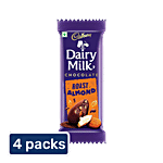 Cadbury Dairy Milk Roast Almond Chocolate Bar 4x36 g (Multipack)