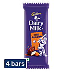 Cadbury Dairy Milk Roast Almond Cricket Pack Chocolate Bar 4x36 g (Multipack)
