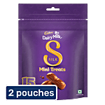 Cadbury Dairy Milk Silk Mini Treats Chocolate Bar 2x135 g (Multipack)
