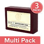 Khadi Natural Pure Lavender Soap 3x125 g Multipack