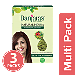 Banjara's Natural Henna Powder 3x100 g Multipack