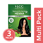 Vlcc Natural & Herbal Henna 3x120 g Multipack