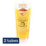 VLCC Ayurveda Natural Fairness Double Action Chandan & Kesar Face Wash 2x100 ml Multipack