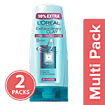 L'Oreal Paris Extraordinary Clay Conditioner 2x65 ml Multipack