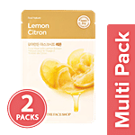 The Face Shop Real Nature Lemon Face Mask 2x20 g Multipack