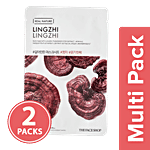 The Face Shop Real Nature Lingzhi Face Mask 2x20 g Multipack