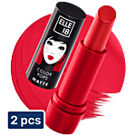 Elle 18 Color Pops Matte Lip Colour 2x4.3 g Code Red Multipack