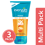 Everyuth Naturals Orange Peel-Off Mask 3x30 g Multipack