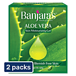 Banjara's Aloevera Skin Moistrurising Gel 2x100 g Multipack