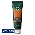Organic Harvest Skin Lightening Face Wash - Sulphate Free 2x50 g (Multipack)