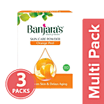 Banjara's Orange Peel Powder - Pure Herb 3x100 g (Multipack)