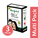 Banjara's Black Henna With Amla Hair Colour 3x50 g (Multipack)