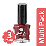 GALA OF LONDON Nail Polish S Series 3x5 ml Multipack