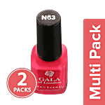 Gala Of London Nail Enamel N Series 2x7 ml N63 Multipack