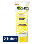 Garnier Face Wash - Skin Naturals White Complete Speed White 2x50 g Multipack