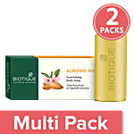 BIOTIQUE Almond Oil - Soap 2x150 g Multipack