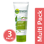 Garnier Skin Natutals - Pure Active Neem Face Wash 3x50 g Multipack