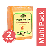 Aloe Veda Moisturising Bathing Bar - Ylang Ylang 2x100 g Multipack
