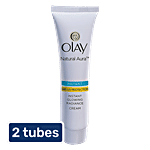 Olay Natural White - Light Instant Glowing Fairness Skin Cream Serum 2x20 g Multipack