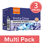 Vlcc Insta Glow Diamond Bleach 3x30 g Multipack