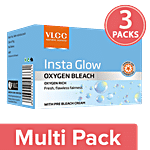 Vlcc Insta Glow Oxygen Bleach 3x25.7 g Multipack