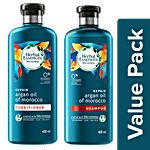 Herbal Essence Bio Renew Argan Oil Of Morocco Shampoo 400 ml + Conditioner 400 ml Combo 2 Items
