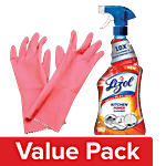 bb Combo Lizol Kitchen Cleaner - Power 450 ml + Scotch Brite Kitchen Gloves Medium 1 pc Combo 2 Items