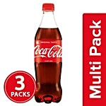 Coca Cola Soft Drink 3x750 ml Multipack