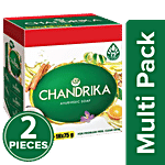 Chandrika Ayurvedic Soap 2 x 125 g Multipack (Buy 3 Get 75 g Free)