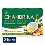 Chandrika Ayurvedic Soap 2 x 75 g Multipack