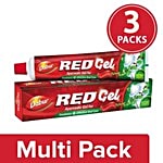 Dabur Red Toothpaste - Ayurvedic Gel 3x150 g Multipack