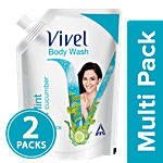 Vivel Body Wash - Mint, Cucumber 2x400 ml (Multipack)