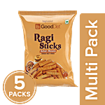 GoodDiet Ragi Sticks - Achari Masala 5x30 g (Multipack)