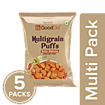 GoodDiet Multigrain Puffs - Butter Makhana 5x30 g (Multipack)
