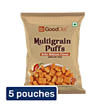 bb Gooddiet Multigrain Puffs - Butter Makhana 5x30 g (Multipack)