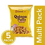 GoodDiet Quinoa Puffs - Onion Masala 5x30 g (Multipack)