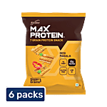 RiteBite Max Protein Chips - Desi Masala 6x60 g Multipack