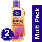Clean & Clear Foaming Face Wash - Oil Free 2x150 ml (Multipack)