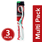 Pepsodent Silver Charcoal Anti Bacterial Tooth Brush - Soft 3x1 pc (Multipack)
