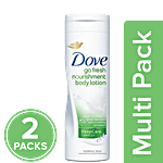 Dove Go Fresh Body Lotion 2x400 ml (Multipack)