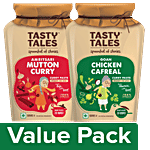 Tasty Tales Amritsari Mutton Curry 130 g + Goan Chicken Cafreal 115 g Combo 2 Items