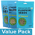 By Nature Chia Seeds 100 g + Quinoa 250 g+ Pumpkin Seeds 100 g Combo 3 Items