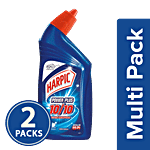 Harpic Disinfectant Toilet Cleaner - Original, Power Plus 2x200 ml Multipack