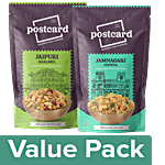PostCard Jaipuri Daalmel 120 g + Jamnagari Chiwda 120 g Combo 2 Items