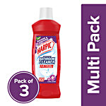 Harpic Disinfectant Bathroom Cleaner Liquid - Floral Bloom 200 ml (Pack of 3)