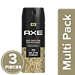 Axe Gold Temptation Deodorant 3x150 ml (Multipack)